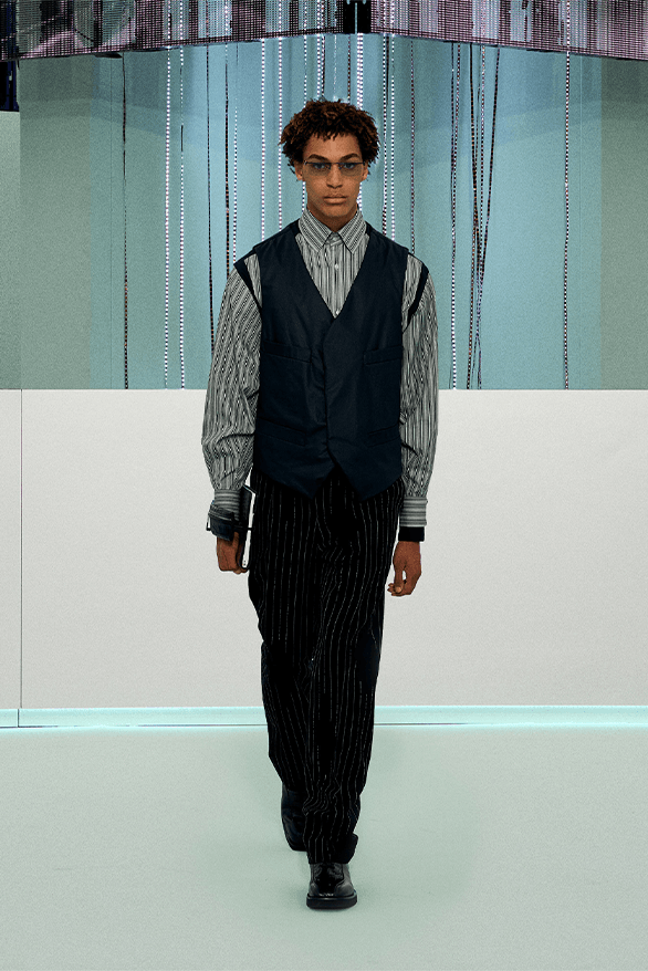 BOSS Spring Summer 2024 Milan Fashion Week menswear womenswear Marco Falcioni runway