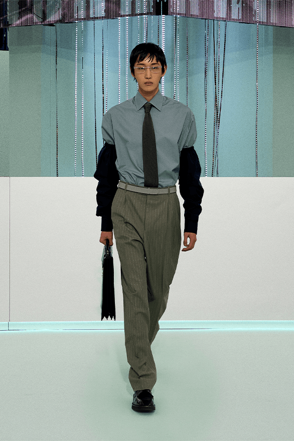 BOSS Spring Summer 2024 Milan Fashion Week menswear womenswear Marco Falcioni runway