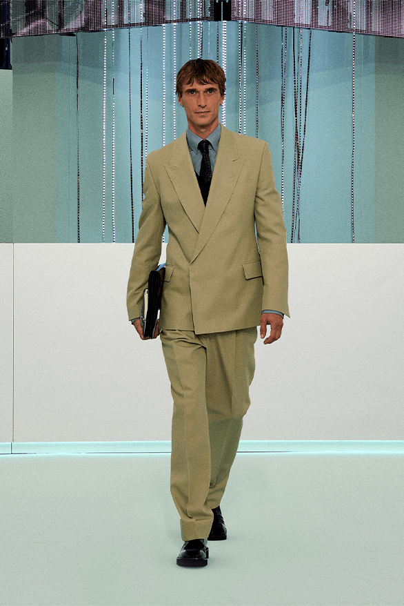 BOSS Spring Summer 2024 Milan Fashion Week menswear womenswear Marco Falcioni runway