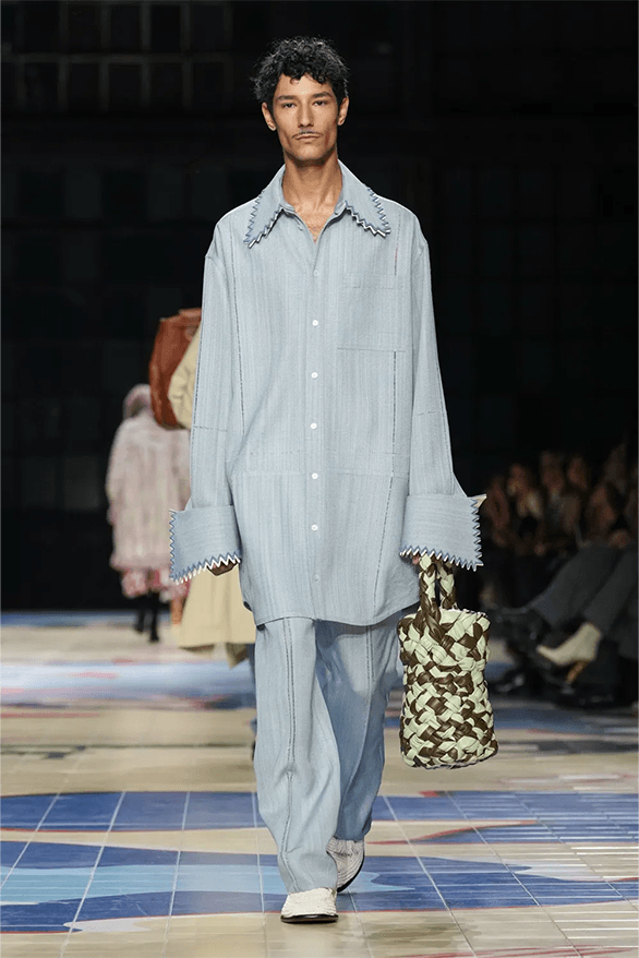Bottega Veneta Spring Summer 2024 Milan Fashion Week menswear womenswear Matthieu Blazy runway
