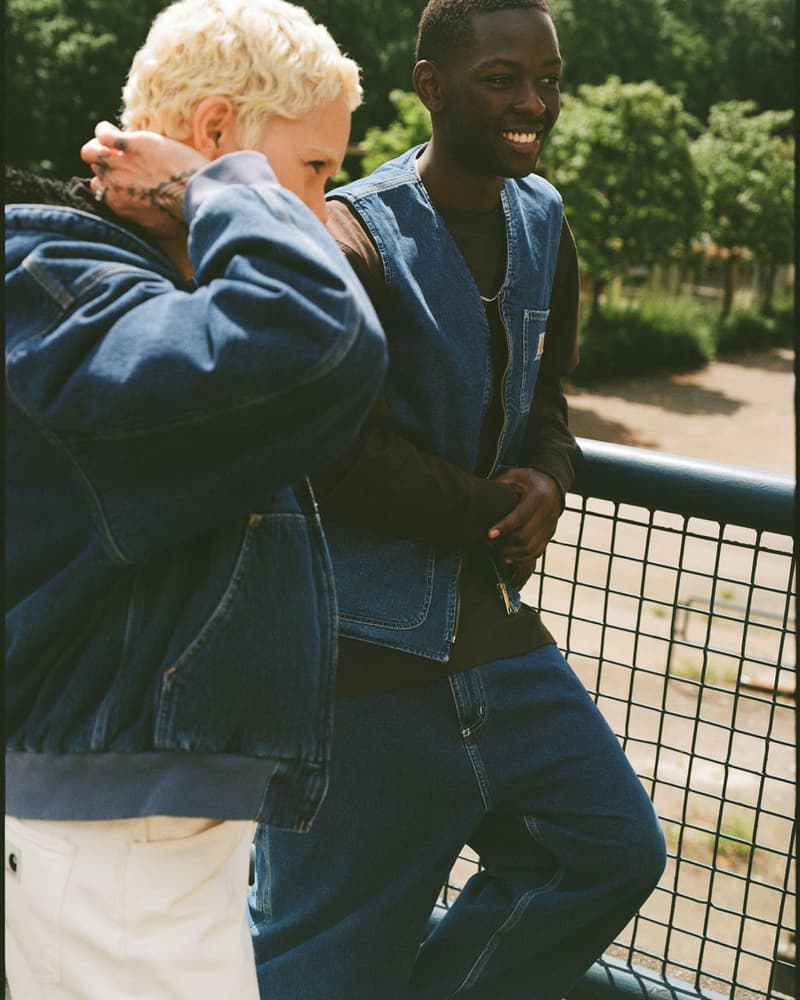 Carhartt WIP's FW23 "Solid Structures" Editorial Spotlights Raw Denim