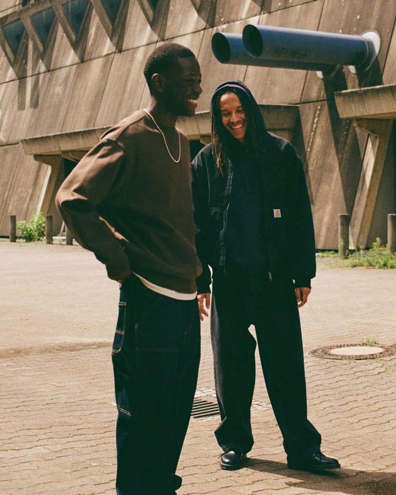 Carhartt WIP's FW23 "Solid Structures" Editorial Spotlights Raw Denim