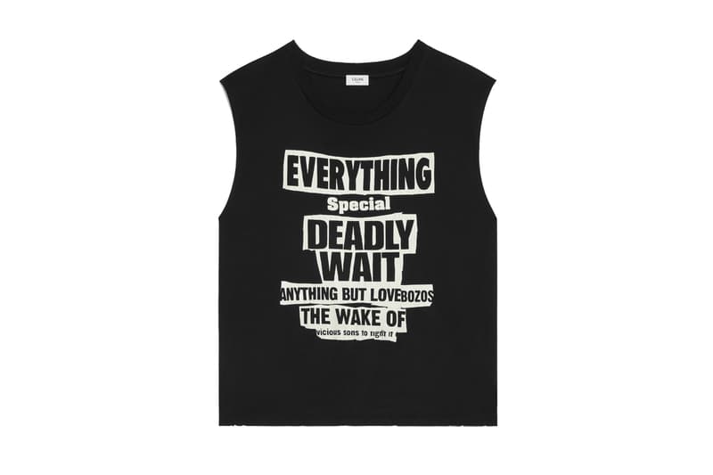 CELINE Homme Delivers Punkish Winter 2023 Collaboration With Alan Vega's Estate