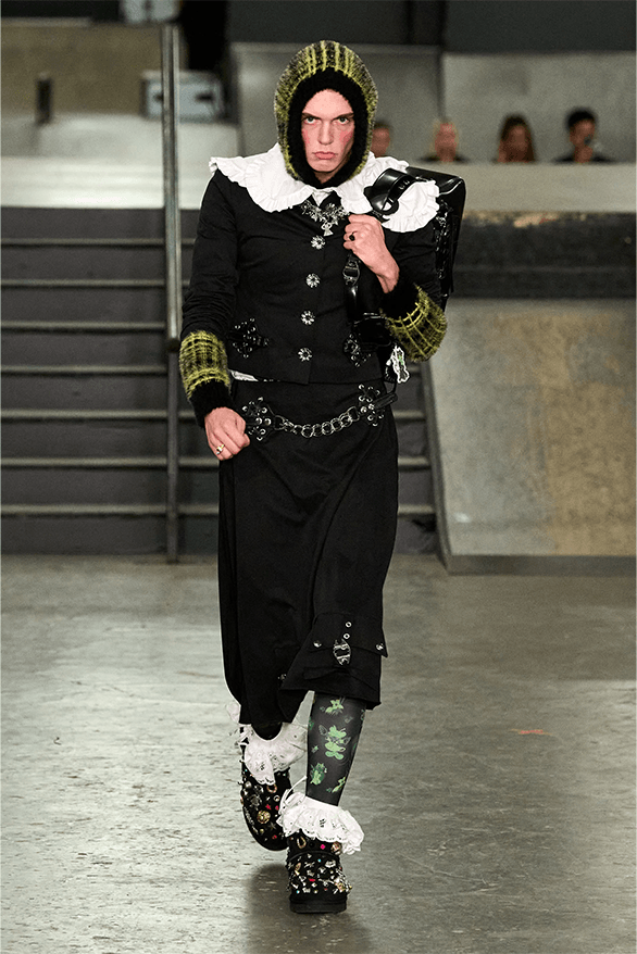 Chopova Lowena Spring Summer 2024 London Fashion Week menswear womenswear runway Emma Chopova Laura Lowena