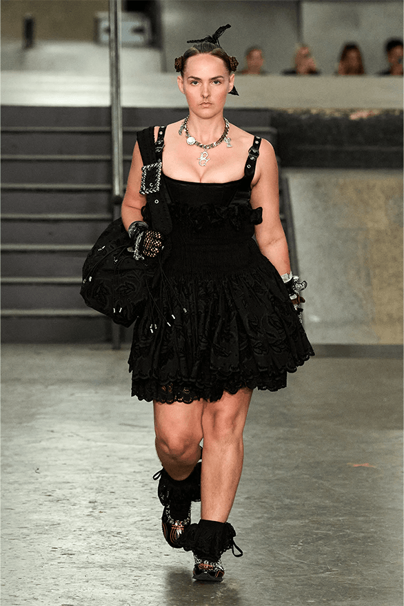 Chopova Lowena Spring Summer 2024 London Fashion Week menswear womenswear runway Emma Chopova Laura Lowena