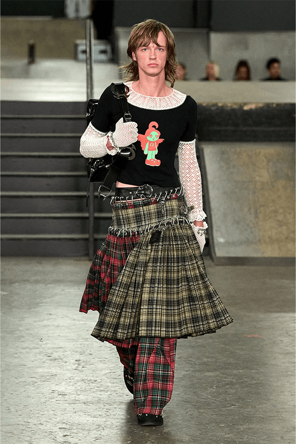 Chopova Lowena Spring Summer 2024 London Fashion Week menswear womenswear runway Emma Chopova Laura Lowena