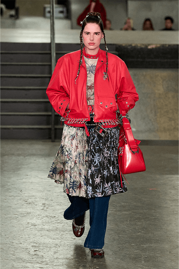 Chopova Lowena Spring Summer 2024 London Fashion Week menswear womenswear runway Emma Chopova Laura Lowena