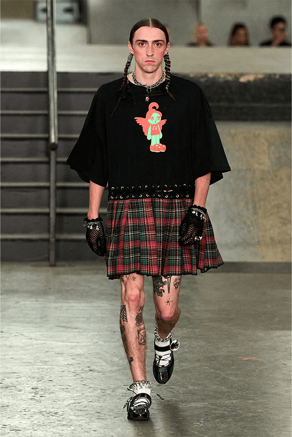 Chopova Lowena Spring Summer 2024 London Fashion Week menswear womenswear runway Emma Chopova Laura Lowena