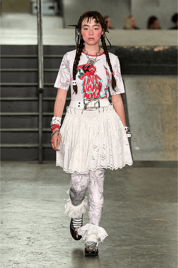 Chopova Lowena Spring Summer 2024 London Fashion Week menswear womenswear runway Emma Chopova Laura Lowena