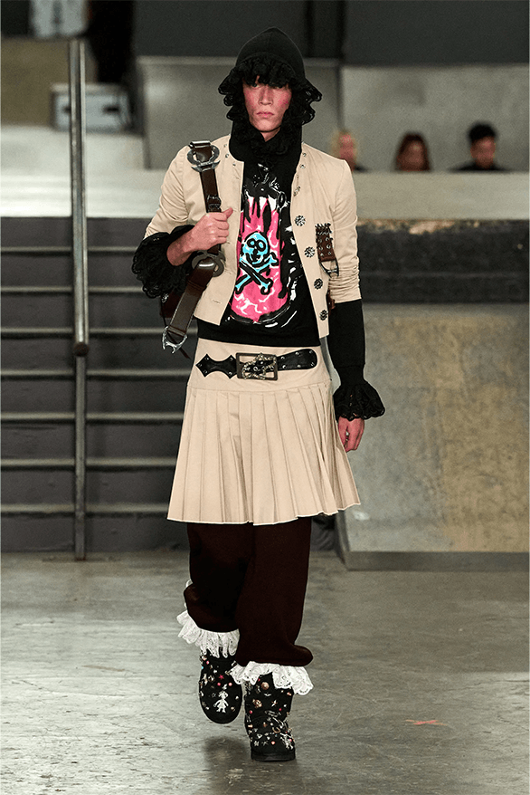 Chopova Lowena Spring Summer 2024 London Fashion Week menswear womenswear runway Emma Chopova Laura Lowena