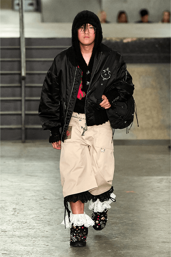 Chopova Lowena Spring Summer 2024 London Fashion Week menswear womenswear runway Emma Chopova Laura Lowena