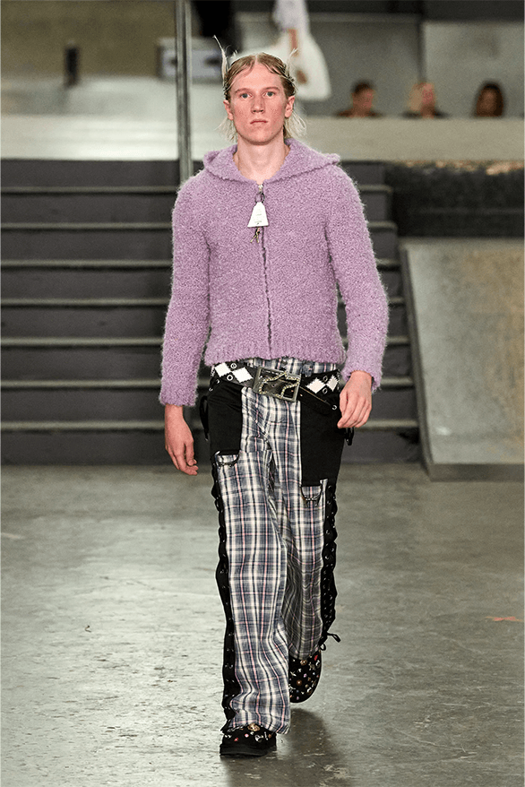 Chopova Lowena Spring Summer 2024 London Fashion Week menswear womenswear runway Emma Chopova Laura Lowena