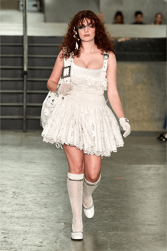 Chopova Lowena Spring Summer 2024 London Fashion Week menswear womenswear runway Emma Chopova Laura Lowena