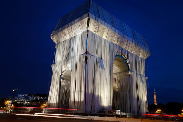 Christo and Jeanne-Claude‘s ‘L’Arc de Triomphe Wrapped’ Will Be Recycled for 2024 Paris Olympics