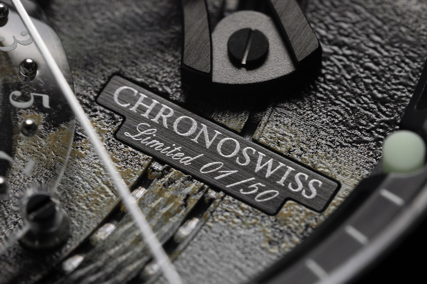 Chronoswiss Space Timer Black Hole Watch Limited-Edition Release Info guilloché