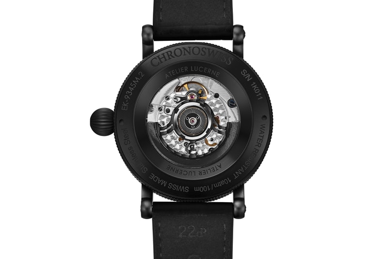 Chronoswiss Space Timer Black Hole Watch Limited-Edition Release Info guilloché