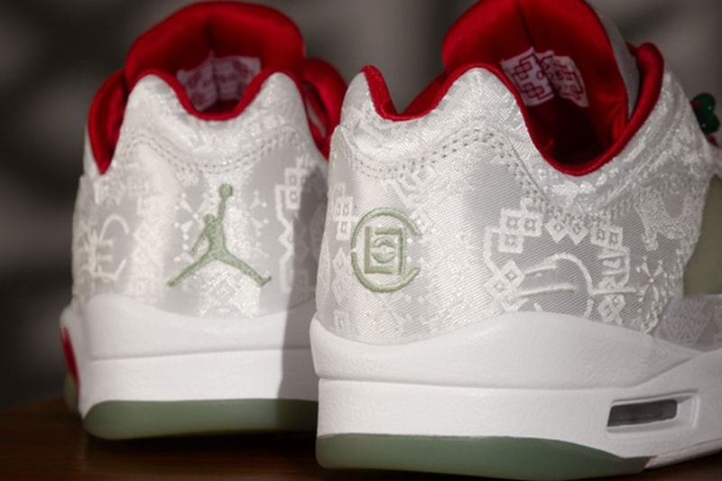 CLOT Air Jordan Jade 5 White Silk Anniversary Edition Info