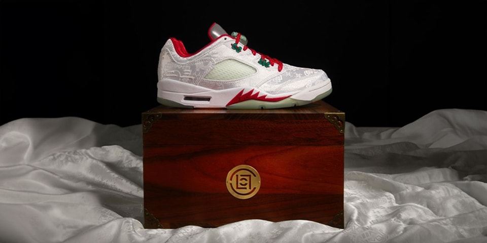 CLOT Reveals Air Jordan Jade 5 White Silk “20th Anniversary Edition”