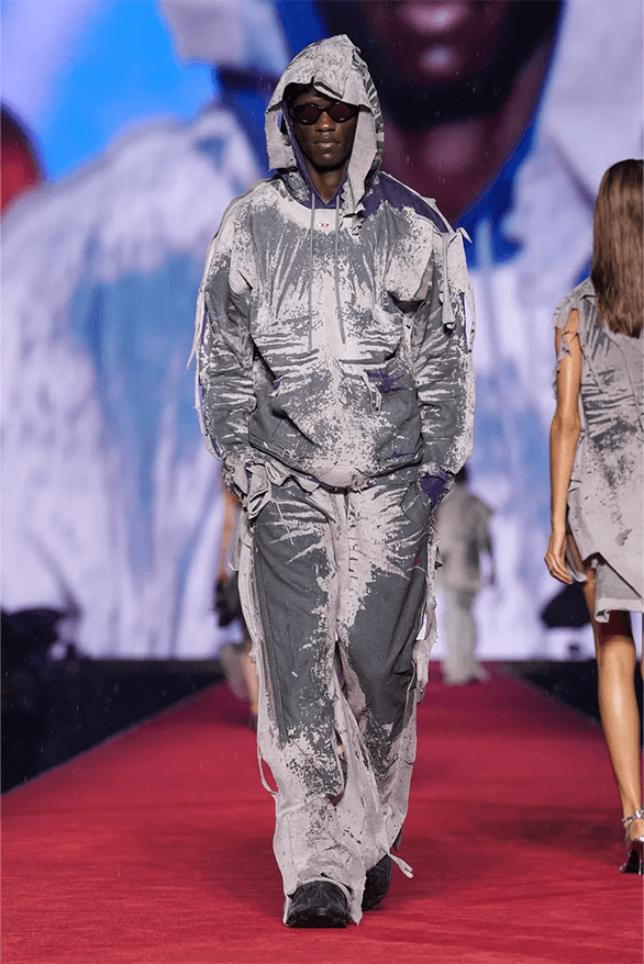 Diesel Spring Summer 2024 Milan Fashion Week denim menswear womenswear Glenn Martens runway