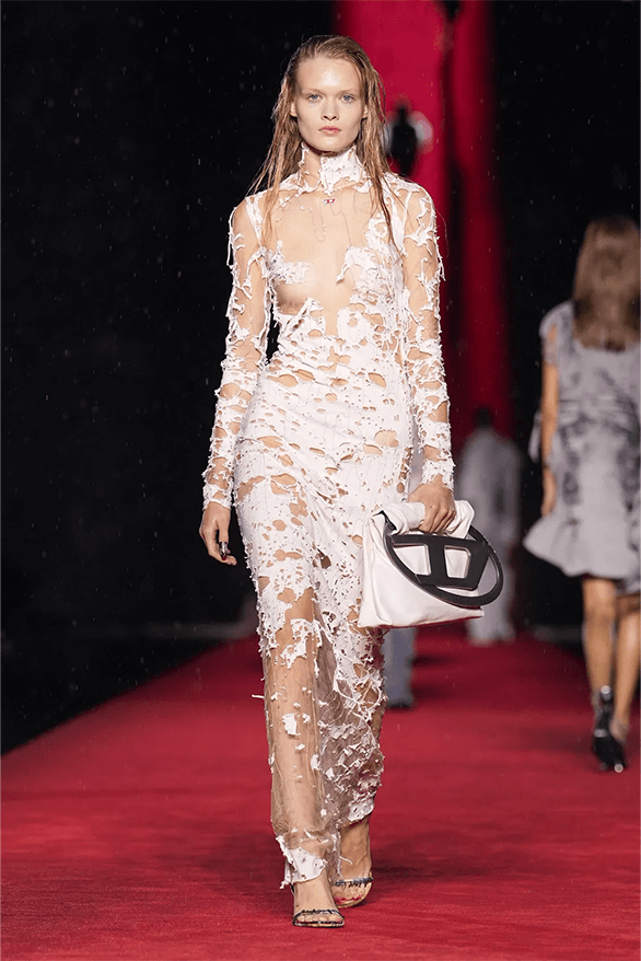 Diesel Spring Summer 2024 Milan Fashion Week denim menswear womenswear Glenn Martens runway