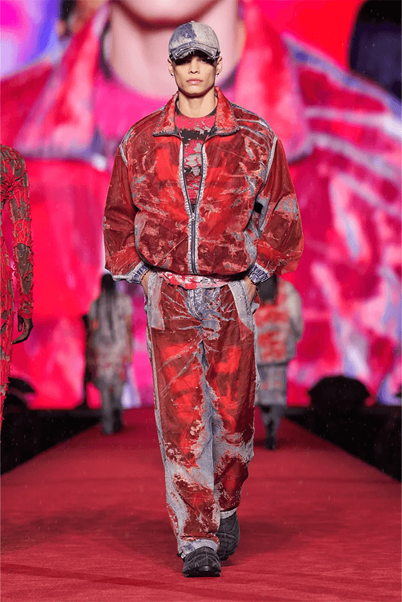 Diesel Spring Summer 2024 Milan Fashion Week denim menswear womenswear Glenn Martens runway