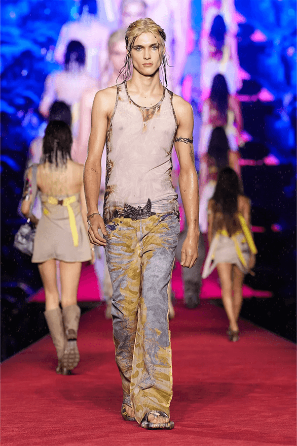 Diesel Spring Summer 2024 Milan Fashion Week denim menswear womenswear Glenn Martens runway