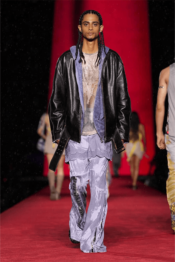 Diesel Spring Summer 2024 Milan Fashion Week denim menswear womenswear Glenn Martens runway