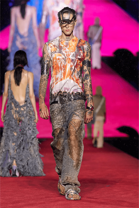 Diesel Spring Summer 2024 Milan Fashion Week denim menswear womenswear Glenn Martens runway