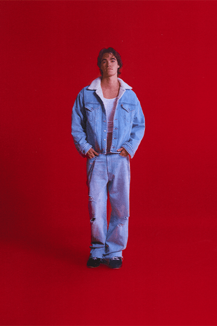 ERL Levi’s Collaboration Interview Feature Eli Russell Linnetz denim 501 jean Venice beach menswear womenswear unisex streetwear