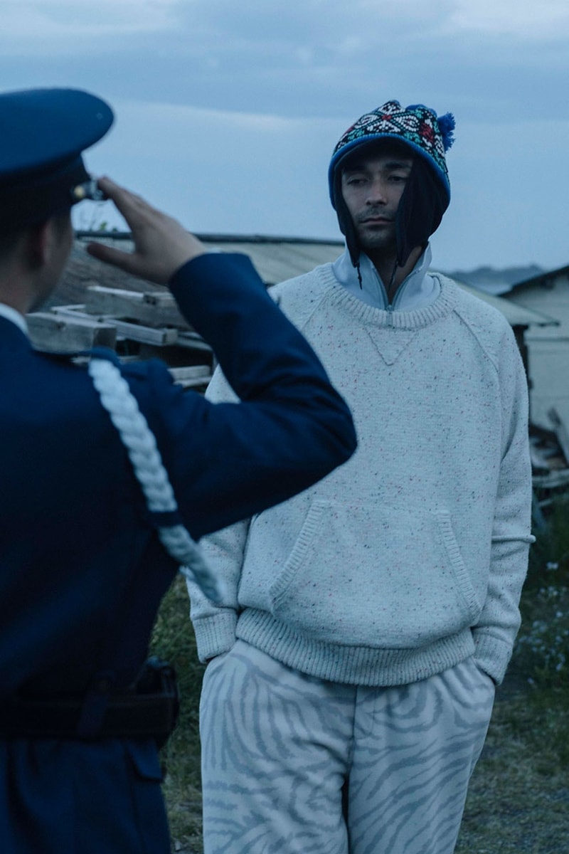 Evisen Skateboards Lookbook Shows Off FW23 Collection in Motion fall winter collection skate streetwear japan japanese tokyo jacket outerwear durable hoodie jacket pants skateboarding