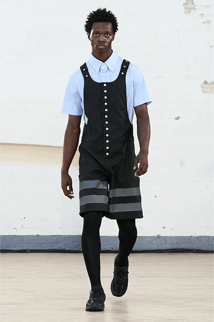 Fashion East Spring Summer 2024 London Fashion Week menswear womenswear runway Olly shinder standing ground Lulu Kennedy Johanna Parv