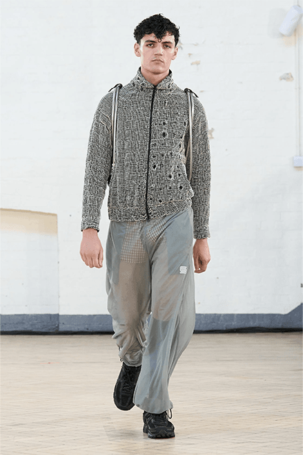Fashion East Spring Summer 2024 London Fashion Week menswear womenswear runway Olly shinder standing ground Lulu Kennedy Johanna Parv