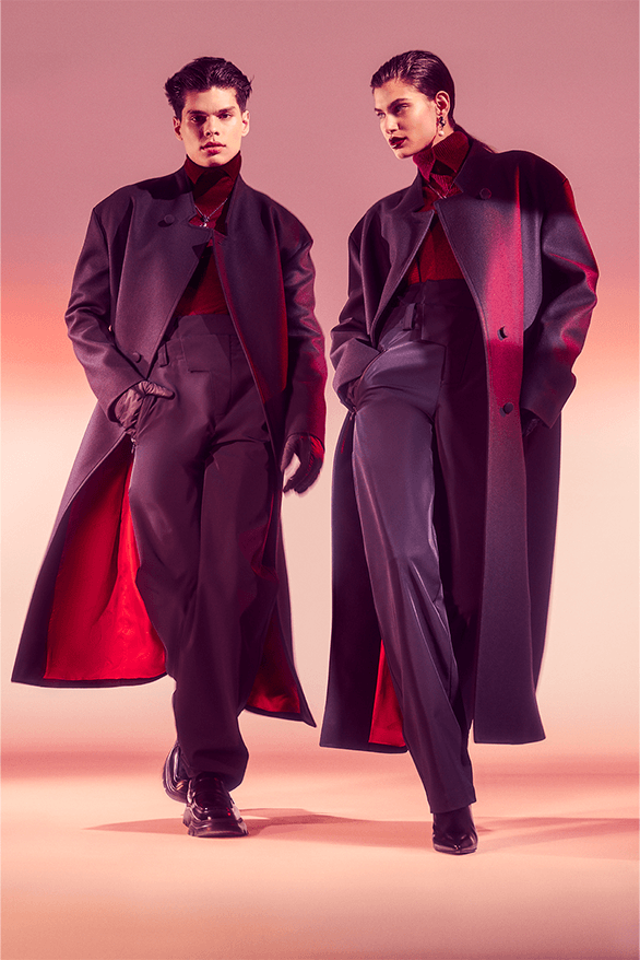 Ferrari Fall Winter 2023 Campaign Italy menswear womenswear Beauty In Motion Rocco iannone