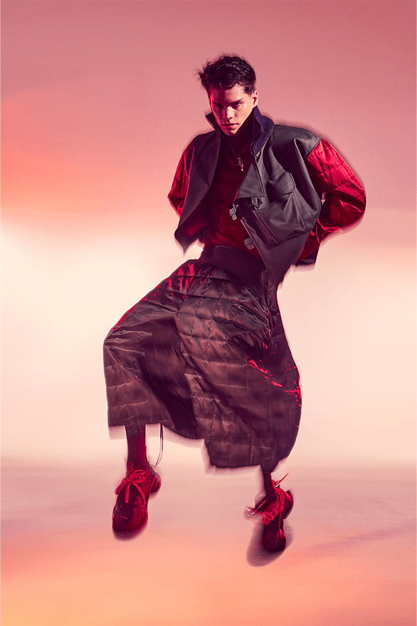 Ferrari Fall Winter 2023 Campaign Italy menswear womenswear Beauty In Motion Rocco iannone