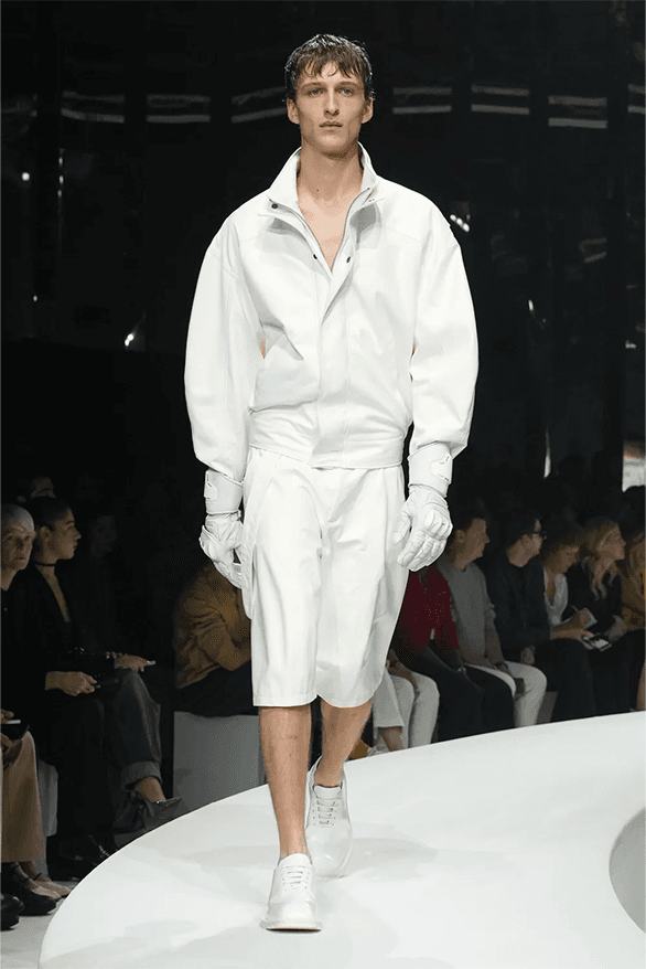 Ferrari Spring Summer 2024 Milan Fashion Week menswear womenswear Rocco Iannone runway