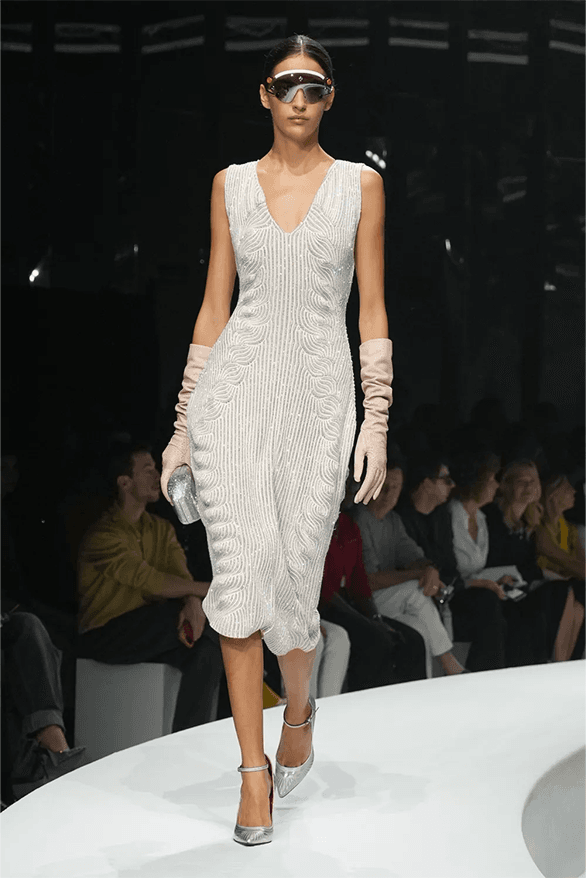 Ferrari Spring Summer 2024 Milan Fashion Week menswear womenswear Rocco Iannone runway