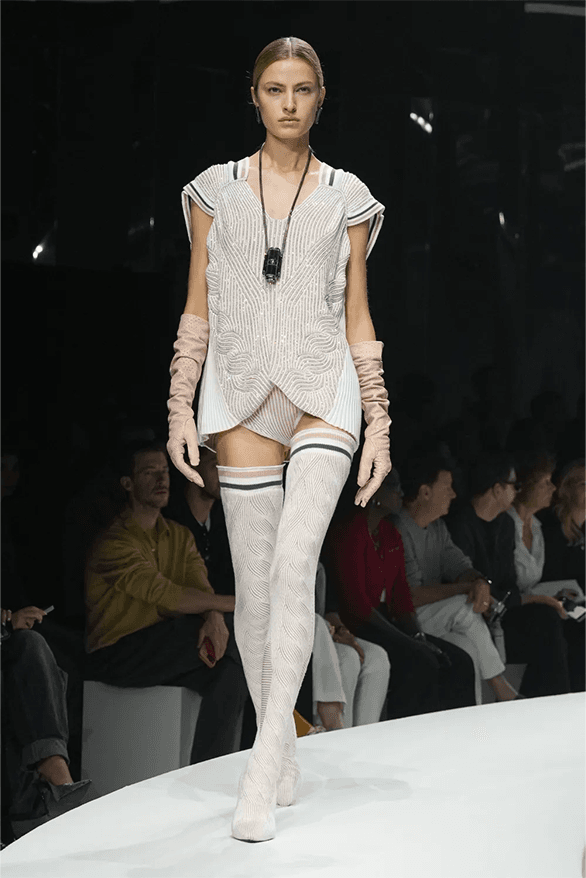 Ferrari Spring Summer 2024 Milan Fashion Week menswear womenswear Rocco Iannone runway