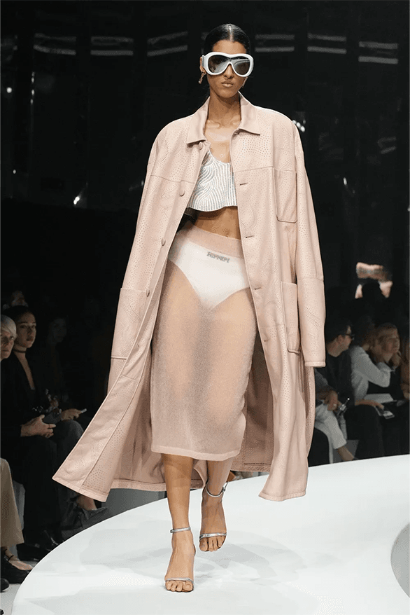 Ferrari Spring Summer 2024 Milan Fashion Week menswear womenswear Rocco Iannone runway