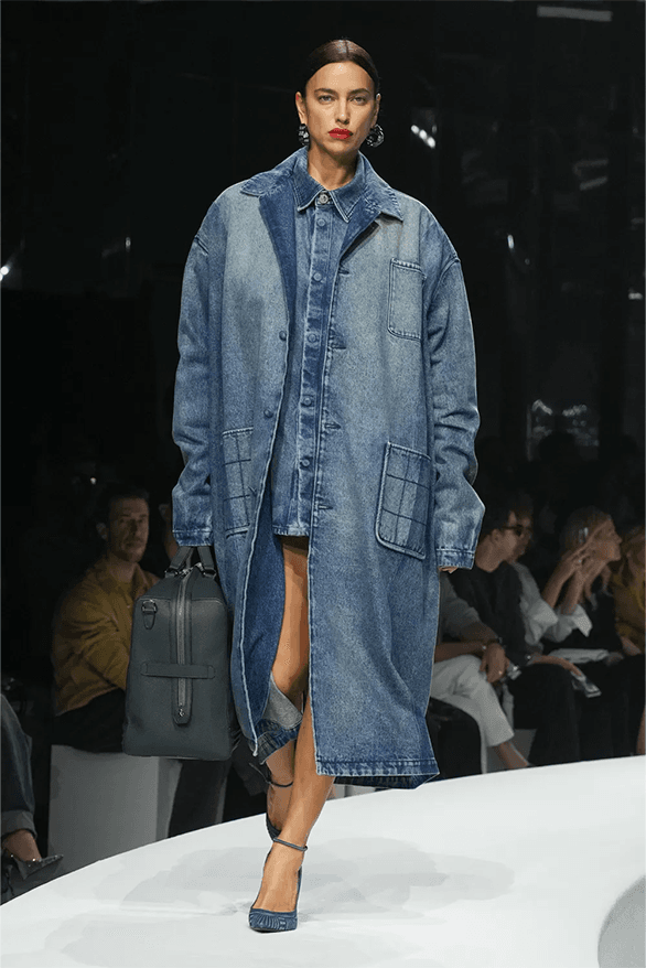 Ferrari Spring Summer 2024 Milan Fashion Week menswear womenswear Rocco Iannone runway