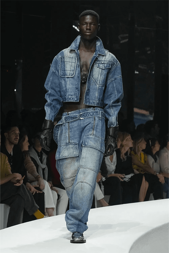 Ferrari Spring Summer 2024 Milan Fashion Week menswear womenswear Rocco Iannone runway