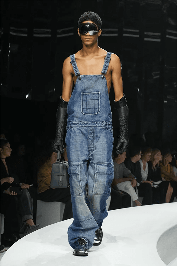 Ferrari Spring Summer 2024 Milan Fashion Week menswear womenswear Rocco Iannone runway
