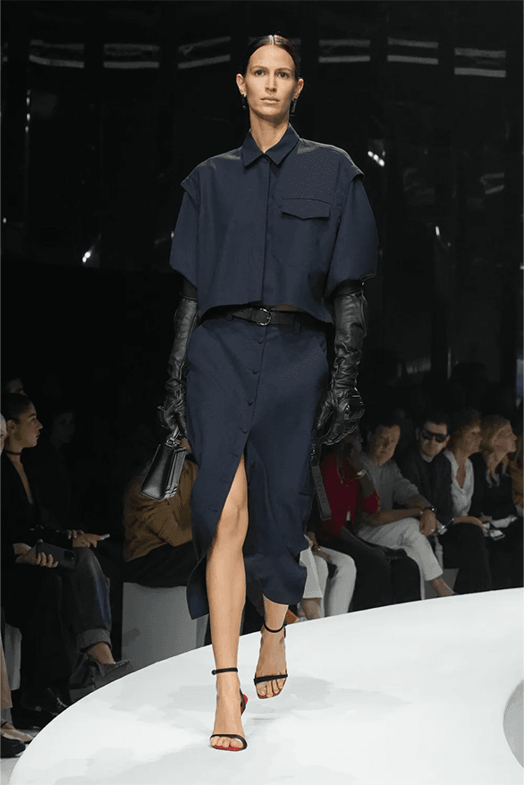 Ferrari Spring Summer 2024 Milan Fashion Week menswear womenswear Rocco Iannone runway