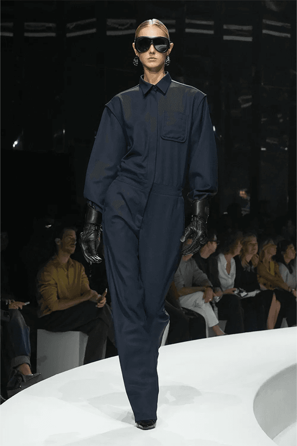 Ferrari Spring Summer 2024 Milan Fashion Week menswear womenswear Rocco Iannone runway