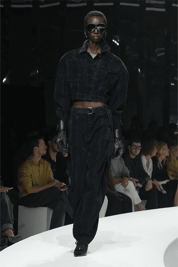 Ferrari Spring Summer 2024 Milan Fashion Week menswear womenswear Rocco Iannone runway