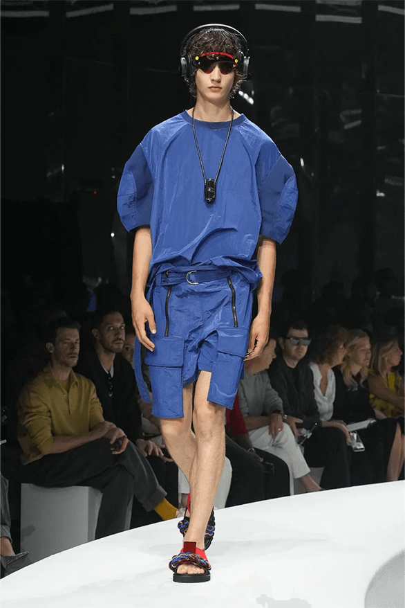 Ferrari Spring Summer 2024 Milan Fashion Week menswear womenswear Rocco Iannone runway