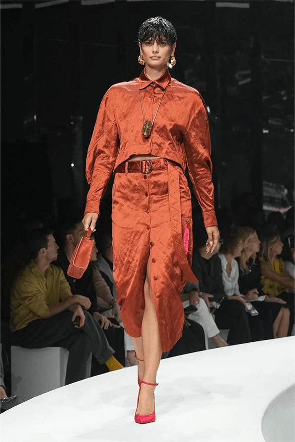 Ferrari Spring Summer 2024 Milan Fashion Week menswear womenswear Rocco Iannone runway