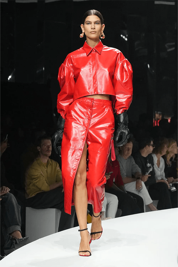 Ferrari Spring Summer 2024 Milan Fashion Week menswear womenswear Rocco Iannone runway