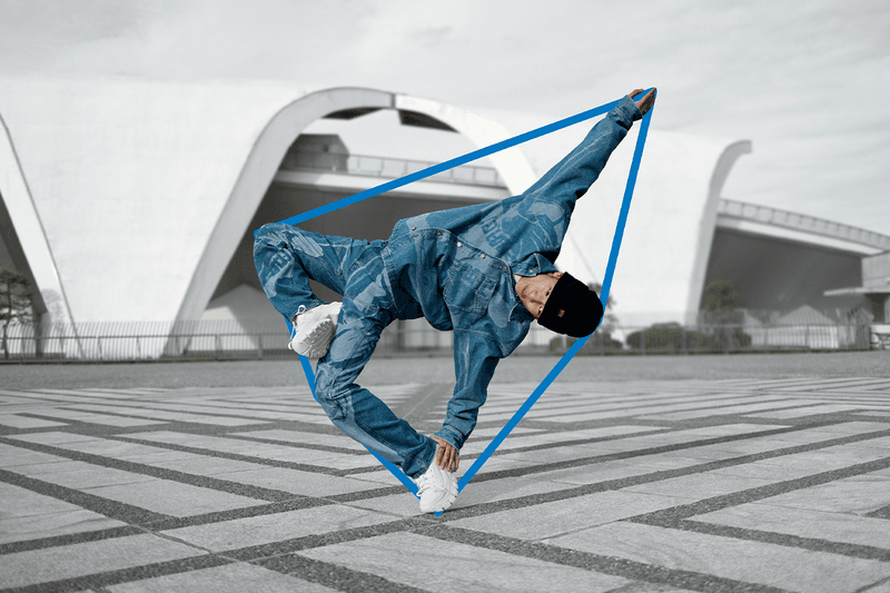 G-Star RAW 3D Elwood Denim Campaign jeans Tokyo Japan hip hop