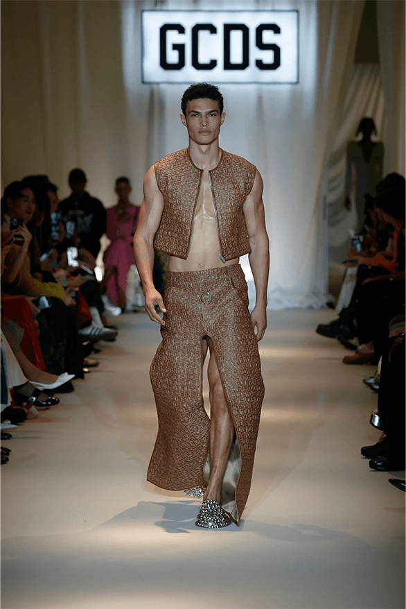 GCDS Spring Summer 2024 Milan Fashion Week menswear womenswear Giordano Calza runway