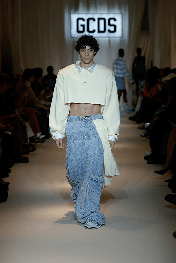 GCDS Spring Summer 2024 Milan Fashion Week menswear womenswear Giordano Calza runway